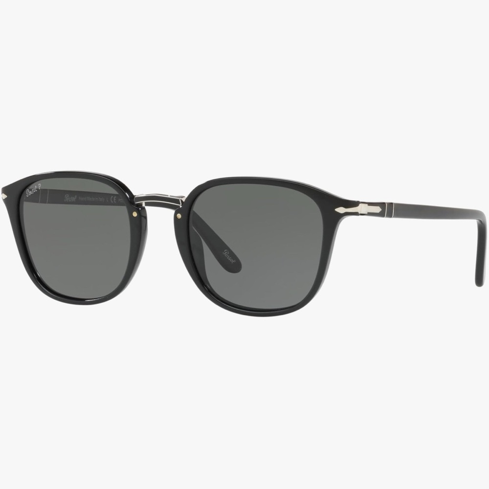 Persol Black Polarized Sunglasses